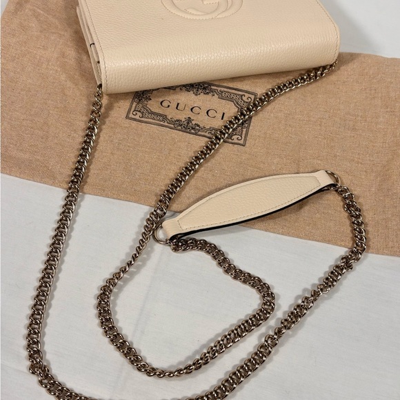 Beautiful Gucci Soho Woc Cream Sold - Picture 15 of 16